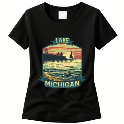 Lake Michigan Womens T-Shirt