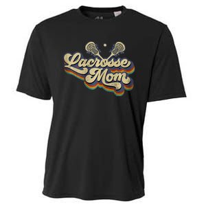 Lacrosse Mom Lacrosse Stick Sun Cooling Performance Crew T-Shirt