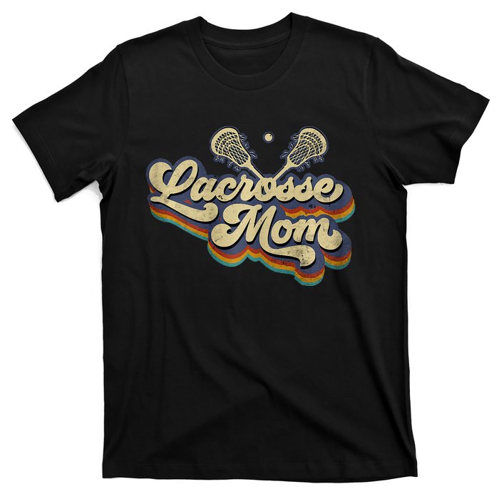 Lacrosse Mom Lacrosse Stick Sun T-Shirt