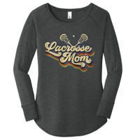 Lacrosse Mom Lacrosse Stick Sun Women's Perfect Tri Tunic Long Sleeve Shirt