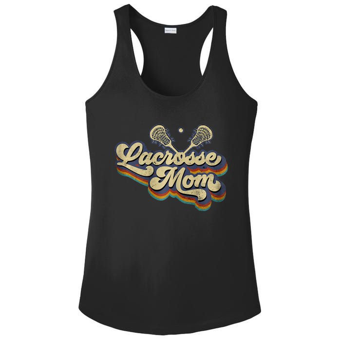 Lacrosse Mom Lacrosse Stick Sun Ladies PosiCharge Competitor Racerback Tank