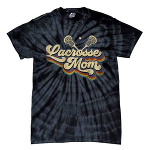 Lacrosse Mom Lacrosse Stick Sun Tie-Dye T-Shirt