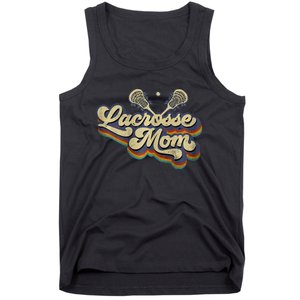 Lacrosse Mom Lacrosse Stick Sun Tank Top