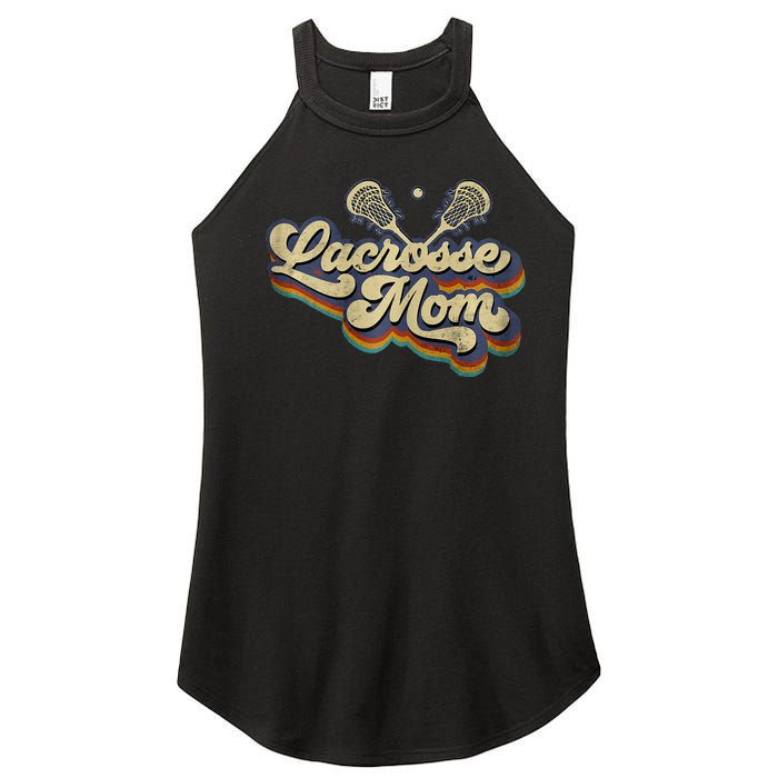 Lacrosse Mom Lacrosse Stick Sun Women's Perfect Tri Rocker Tank