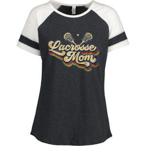 Lacrosse Mom Lacrosse Stick Sun Enza Ladies Jersey Colorblock Tee