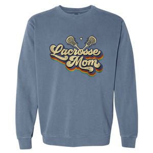 Lacrosse Mom Lacrosse Stick Sun Garment-Dyed Sweatshirt