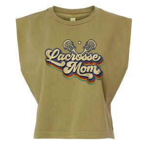 Lacrosse Mom Lacrosse Stick Sun Garment-Dyed Women's Muscle Tee