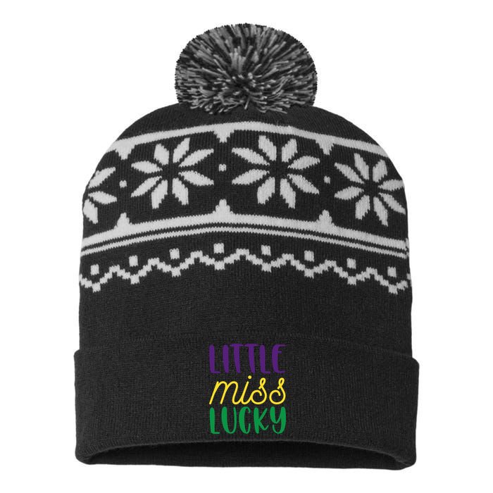 Little Miss Lucky USA-Made Snowflake Beanie