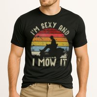 Lawn Mowing Landscaping Im Sexy And I Mow It Cooling Performance Crew T-Shirt
