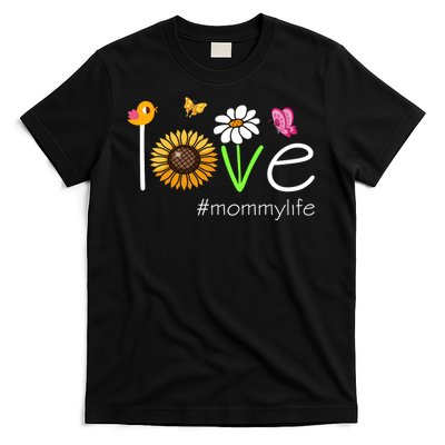 Love Mommy Life Cute Matching Family T-Shirt