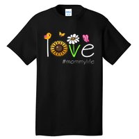 Love Mommy Life Cute Matching Family Tall T-Shirt