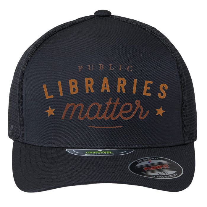 Libraries Matter Flexfit Unipanel Trucker Cap