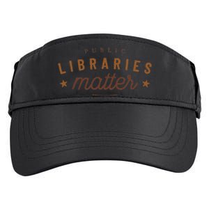 Libraries Matter Adult Drive Performance Visor