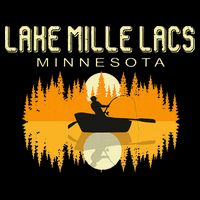 Lake Mille Lacs Minnesota Usa Fishing 80s Impact Tech Backpack
