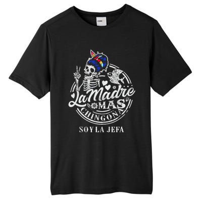 La Madre Mas Chingona Soy La Jefa Skeleton Lover Tall Fusion ChromaSoft Performance T-Shirt