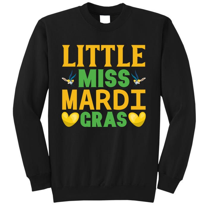 Little Miss Mardi Gras Sweatshirt