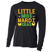 Little Miss Mardi Gras Cooling Performance Long Sleeve Crew