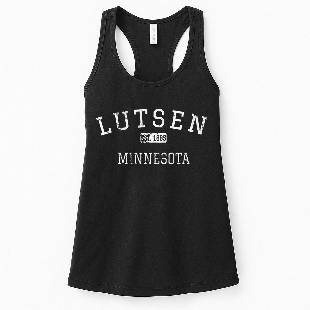 Lutsen Minnesota Mn Vintage Womens Tank Top