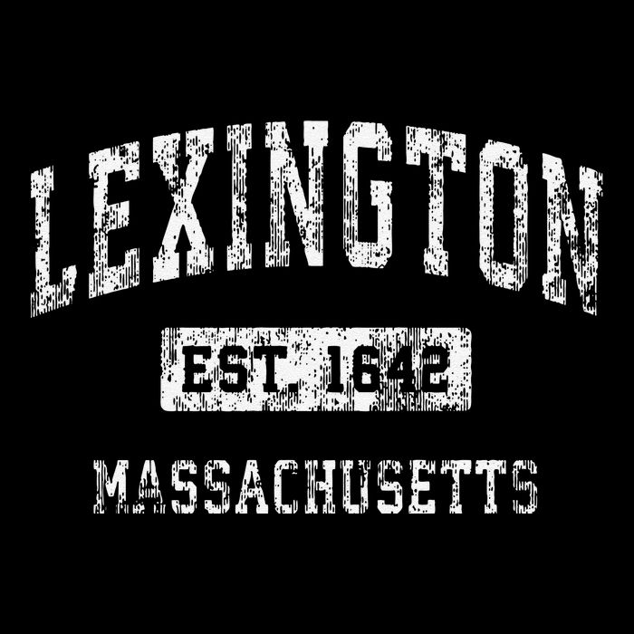 Lexington Massachusetts Ma Vintage Established Sweatshirt