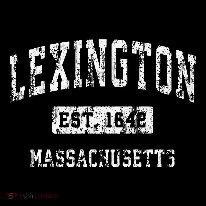 Lexington Massachusetts Ma Vintage Established Kids T-Shirt