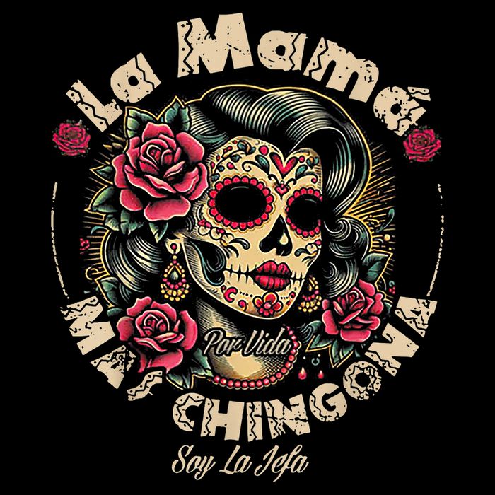 La Mamá Mas Chingona Drawstring Bag