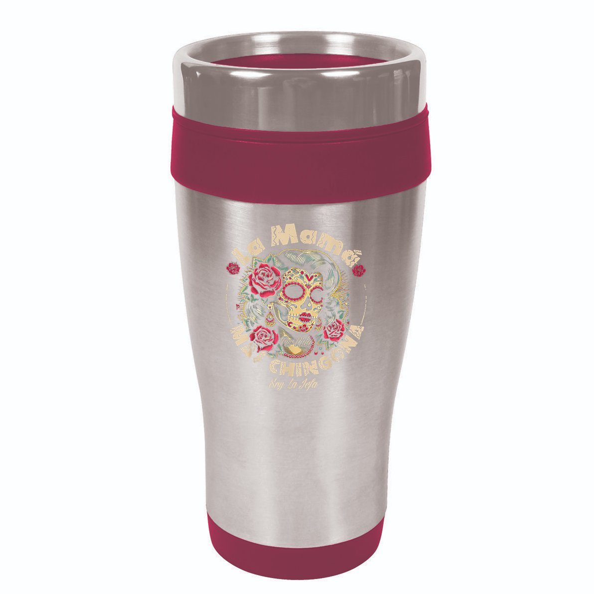 La Mamá Mas Chingona 16oz Travel Tumbler