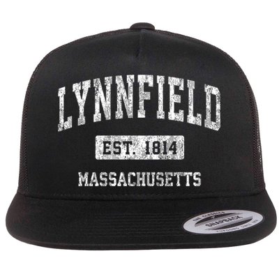 Lynnfield Massachusetts Ma Vintage Sports Flatbill Hat