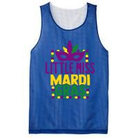 Little Miss Mardi Gras Colorful Masquerade Carnival Mask Cool Gift Mesh Reversible Basketball Jersey Tank