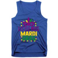 Little Miss Mardi Gras Colorful Masquerade Carnival Mask Cool Gift Tank Top