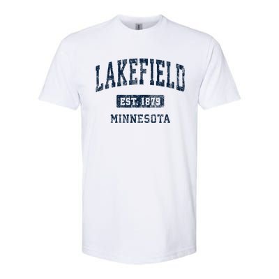 Lakefield Minnesota Mn Vintage Athletic Sports Design Softstyle® CVC T-Shirt