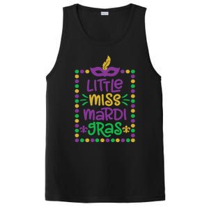 Little Miss Mardi Gras Cute Gift Cute Mardi Gras Gift Funny Gift PosiCharge Competitor Tank