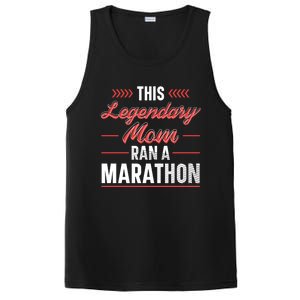 Legendary Mom Marathon Runner Marathon Funny Gift PosiCharge Competitor Tank