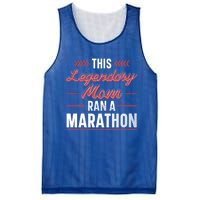 Legendary Mom Marathon Runner Marathon Funny Gift Mesh Reversible Basketball Jersey Tank