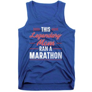 Legendary Mom Marathon Runner Marathon Funny Gift Tank Top