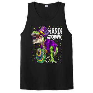 Little Miss Mardi Gras Gift Unicorn Face Gift PosiCharge Competitor Tank