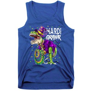 Little Miss Mardi Gras Gift Unicorn Face Gift Tank Top