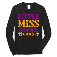 Little Miss Mardi Gras Long Sleeve Shirt