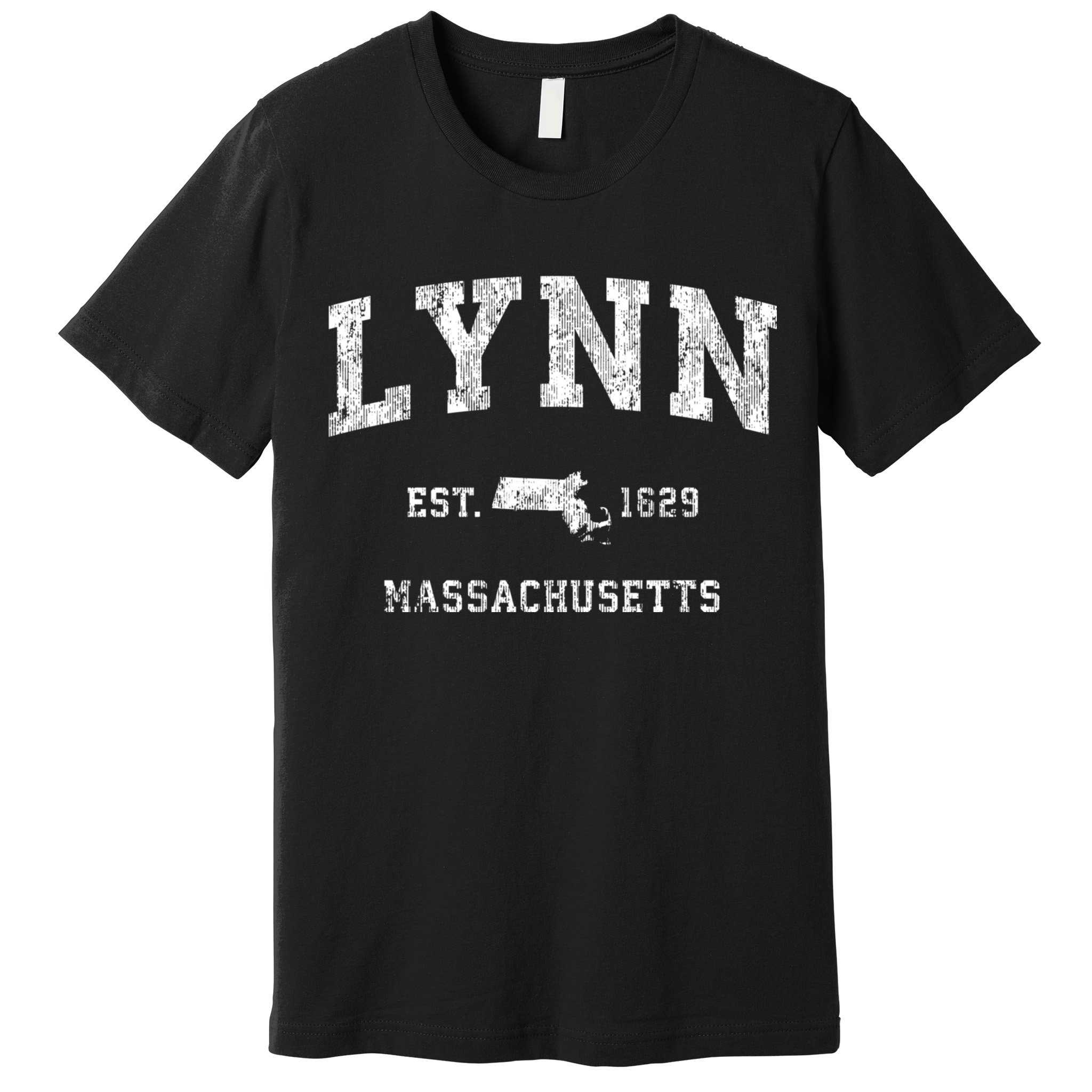 Lynn Massachusetts Ma Vintage Athletic Sports Premium T-Shirt