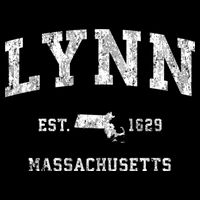 Lynn Massachusetts Ma Vintage Athletic Sports Womens T-Shirt