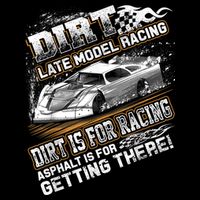 Late Model Modified Dirt Track Racing Dirt Is For Racing Sustainable Bucket Hat