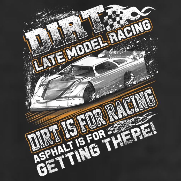 Late Model Modified Dirt Track Racing Dirt Is For Racing Golf Towel