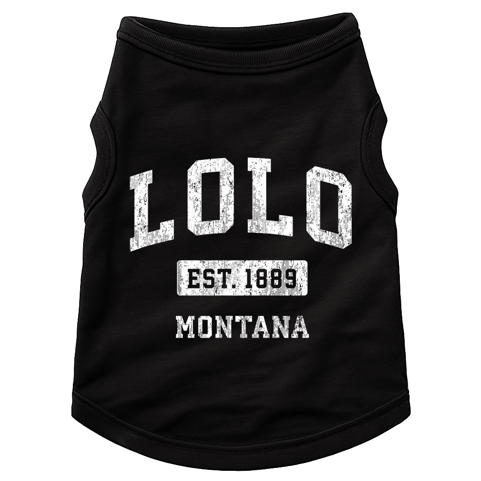Lolo Montana Mt Vintage Sports Established Doggie Tank