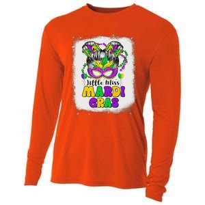 Little Miss Mardi Gras Cooling Performance Long Sleeve Crew