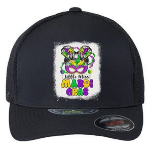 Little Miss Mardi Gras Flexfit Unipanel Trucker Cap