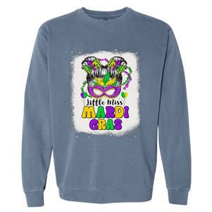 Little Miss Mardi Gras Garment-Dyed Sweatshirt