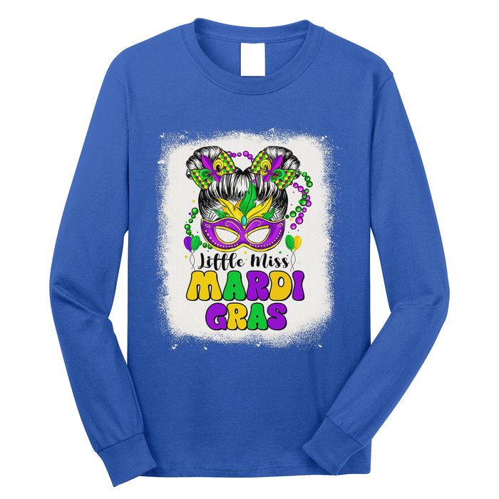 Little Miss Mardi Gras Long Sleeve Shirt