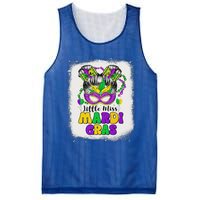 Little Miss Mardi Gras Mesh Reversible Basketball Jersey Tank