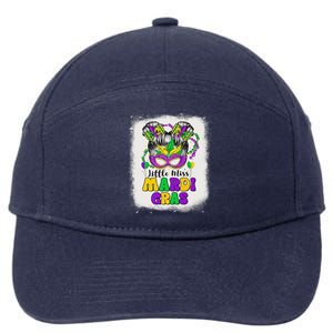 Little Miss Mardi Gras 7-Panel Snapback Hat