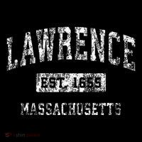 Lawrence Massachusetts Ma Vintage Established Sports Tall T-Shirt