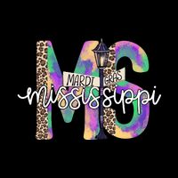 Leopard Mississippi Ms Mardi Gras City Backpack